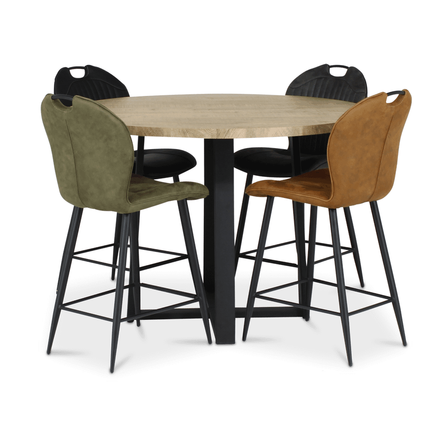 Bartafel BIRLA Mango Ø130cm Bartafel BIRLA Mango Ø130cm