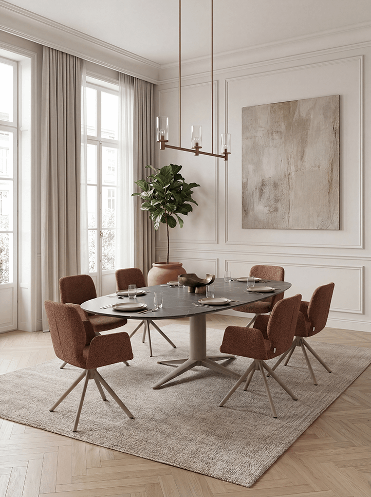 Eettafel Carve 240 x 115 cm