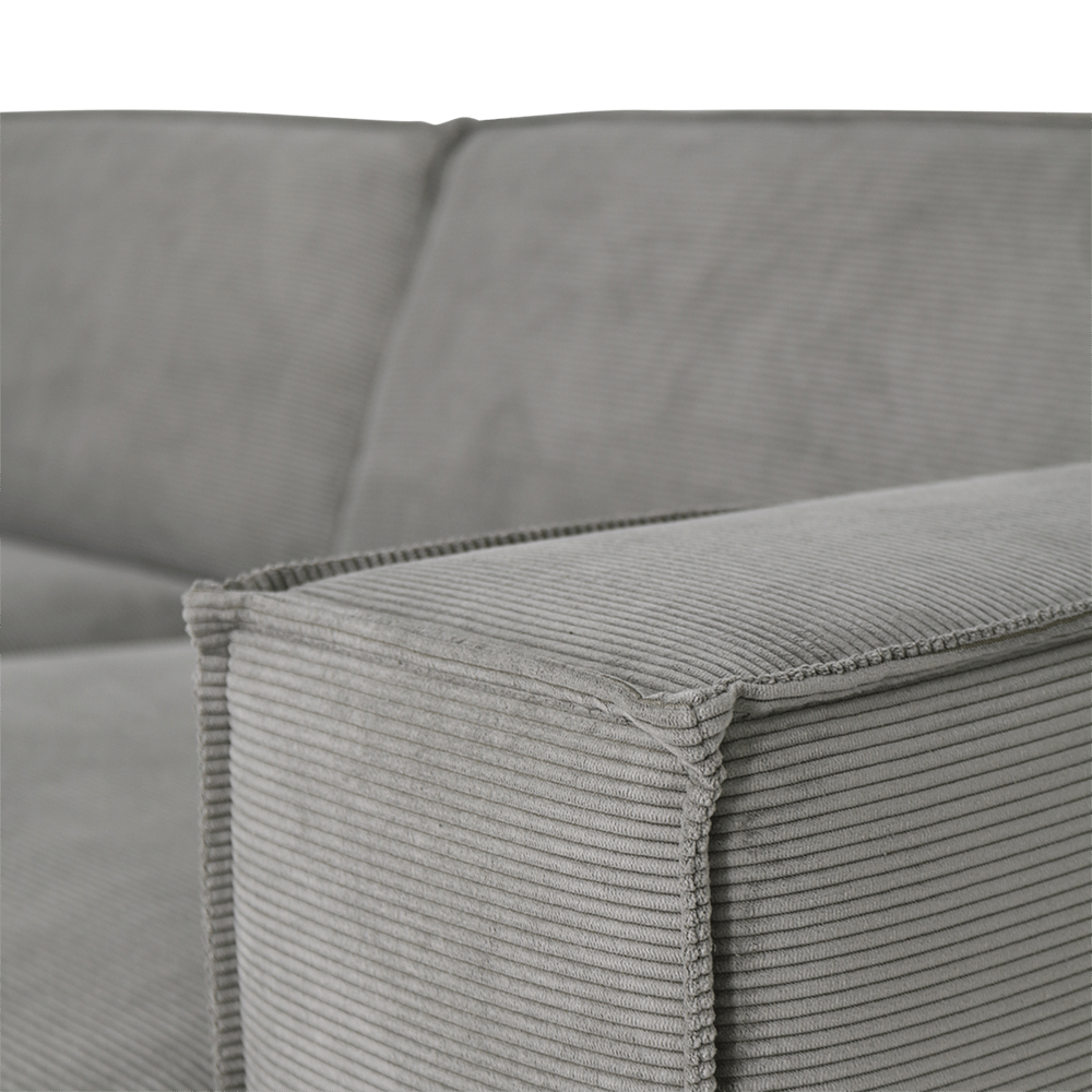 Hoeksalon MALTA Longchair Links Olijf Grijs Hoeksalon MALTA Longchair Links Olijf Grijs