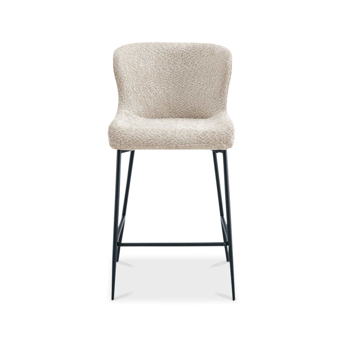 Barstoel DORIEN Bouclé Beige