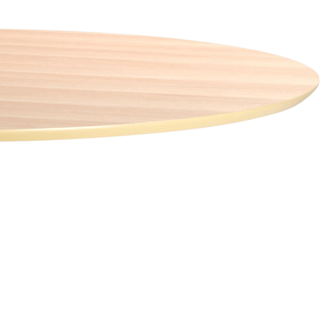 Eettafel LUTOR oak/white