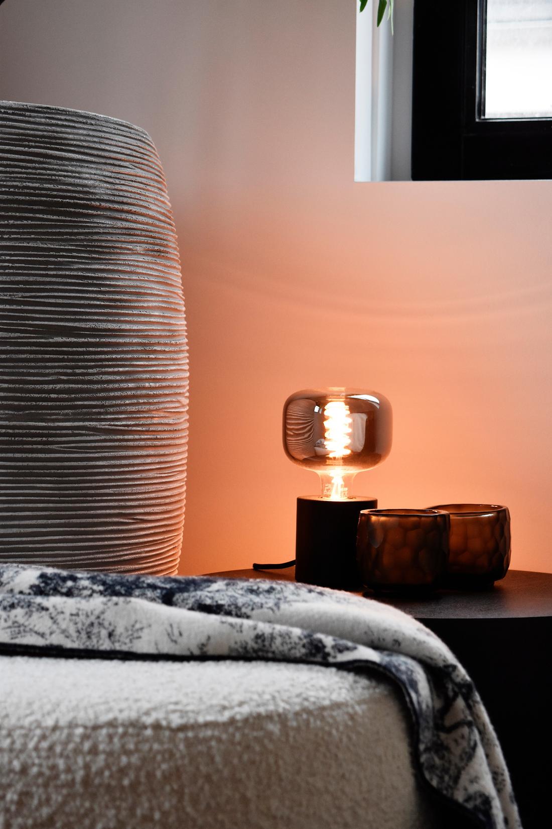 Tafellamp CILINDER Zwart Tafellamp CILINDER Zwart