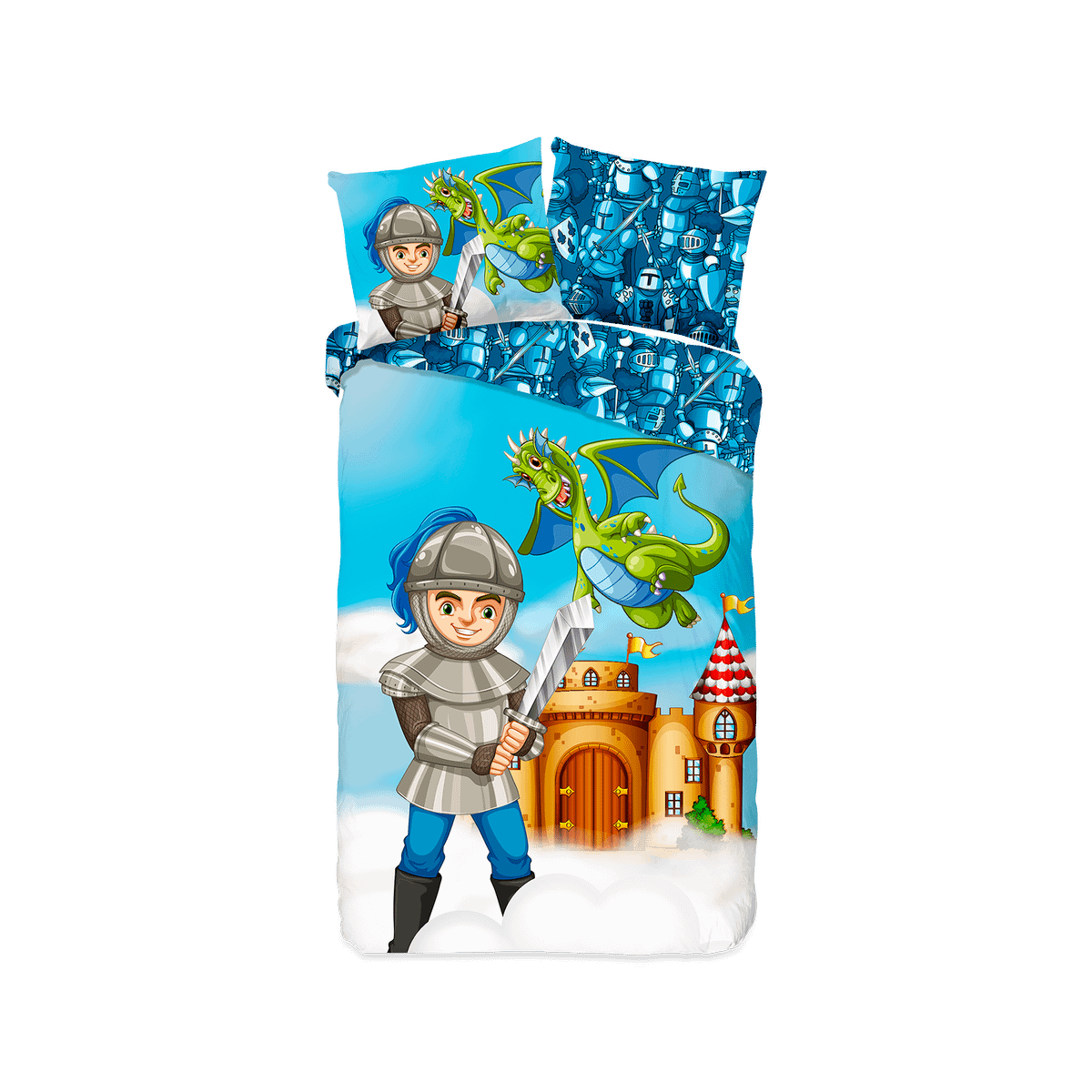 Dekbedovertrek KNIGHT Multi 140x220