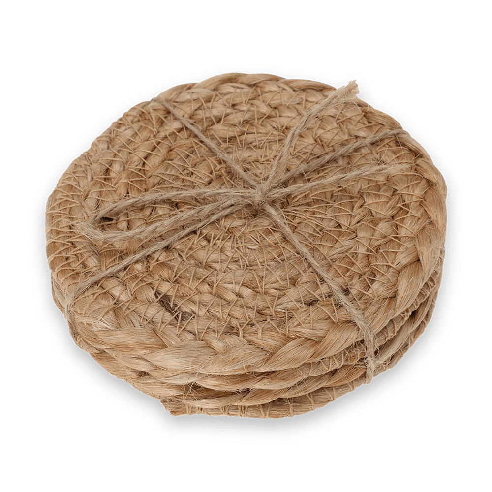 Glasonderzetter MAGLIO S/4 Rond Jute