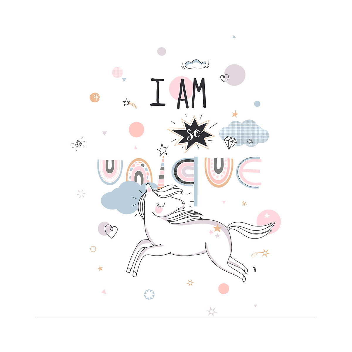 Bedtextiel UNICORN Roze