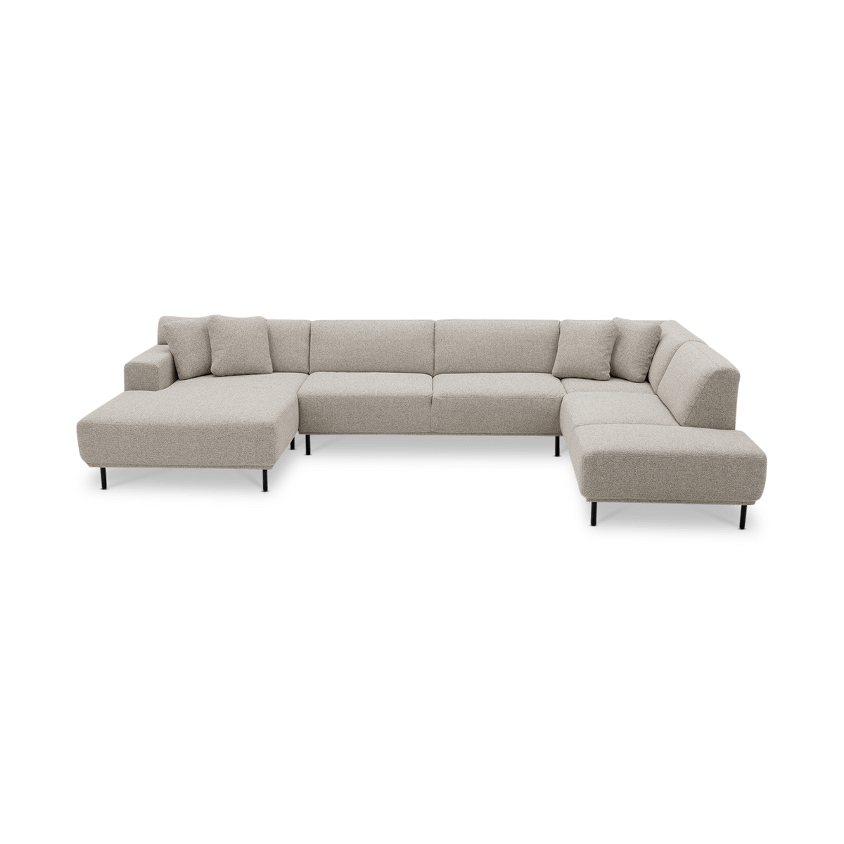 Hoeksalon QUILLO Hoek Rechts B390 Beige