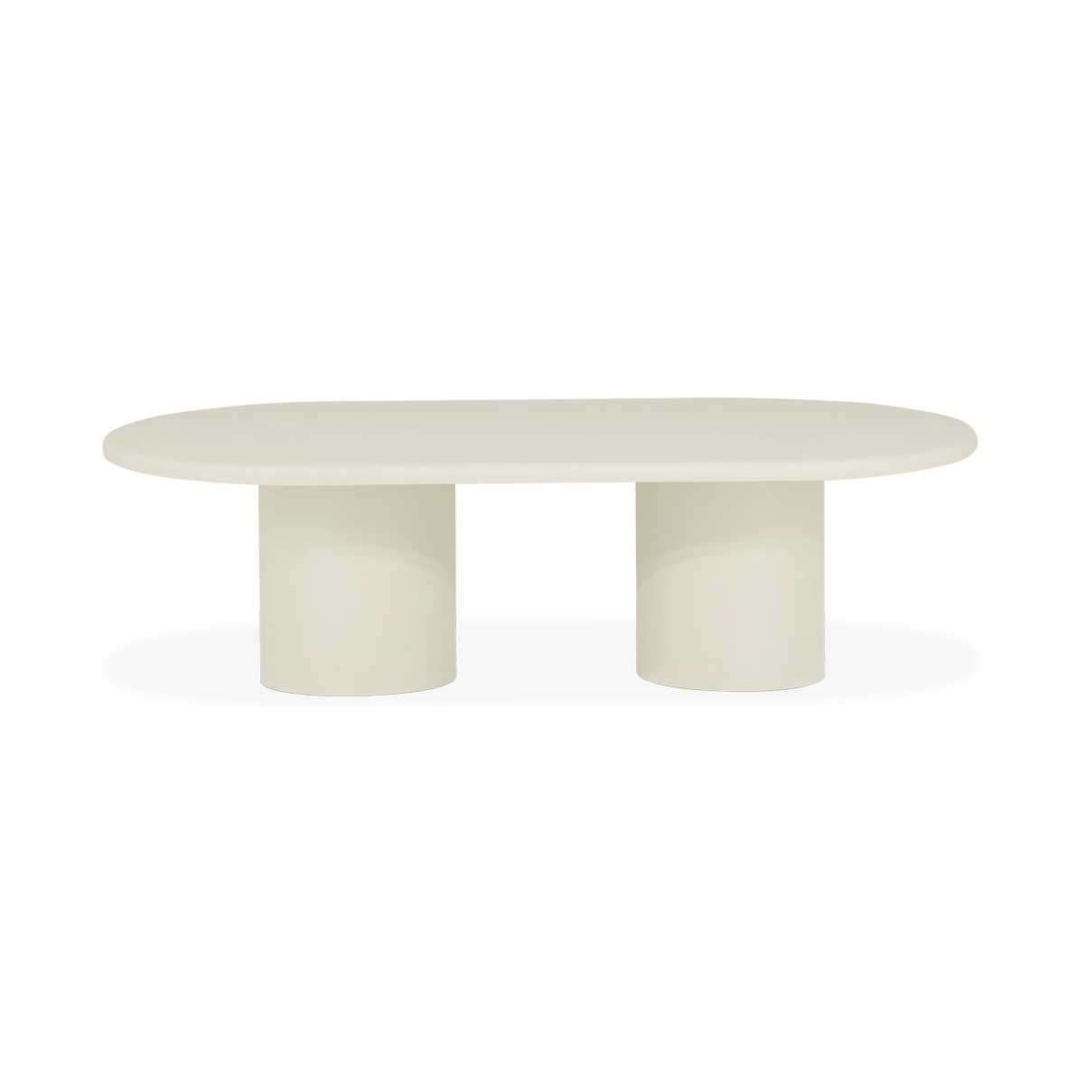 Salontafel lTHAKA Ovaal 120x60 Microcement