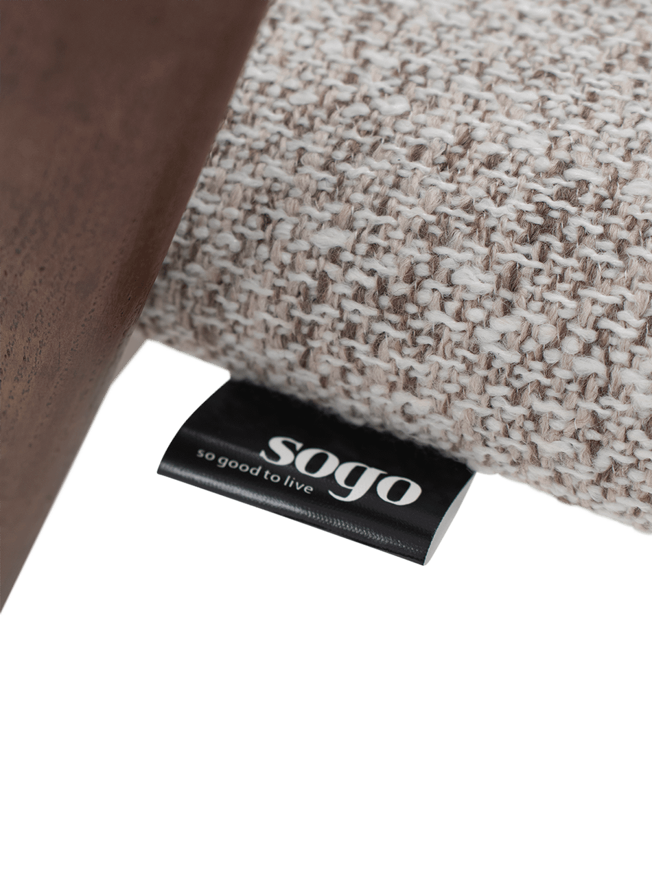 Armstoel Omano Ash Wood Walnut