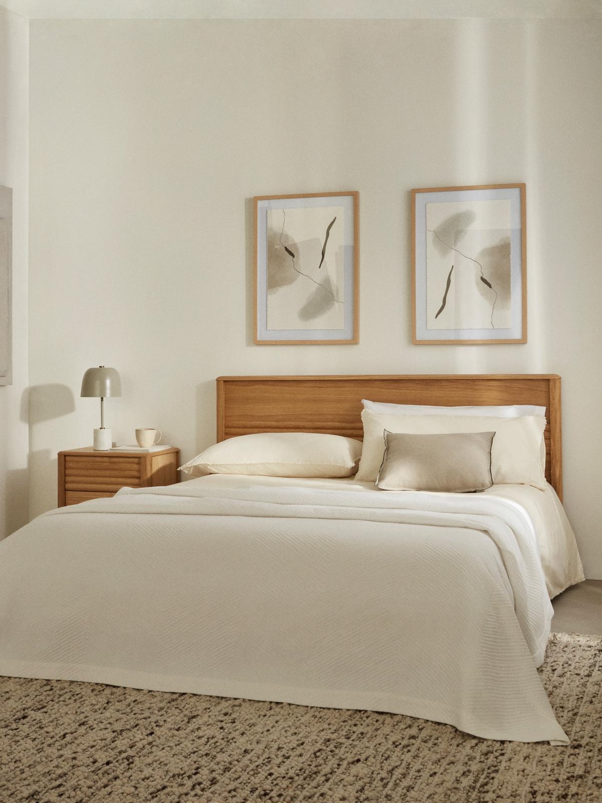 Bed Lenon Eikenfineer 160 x 200 cm