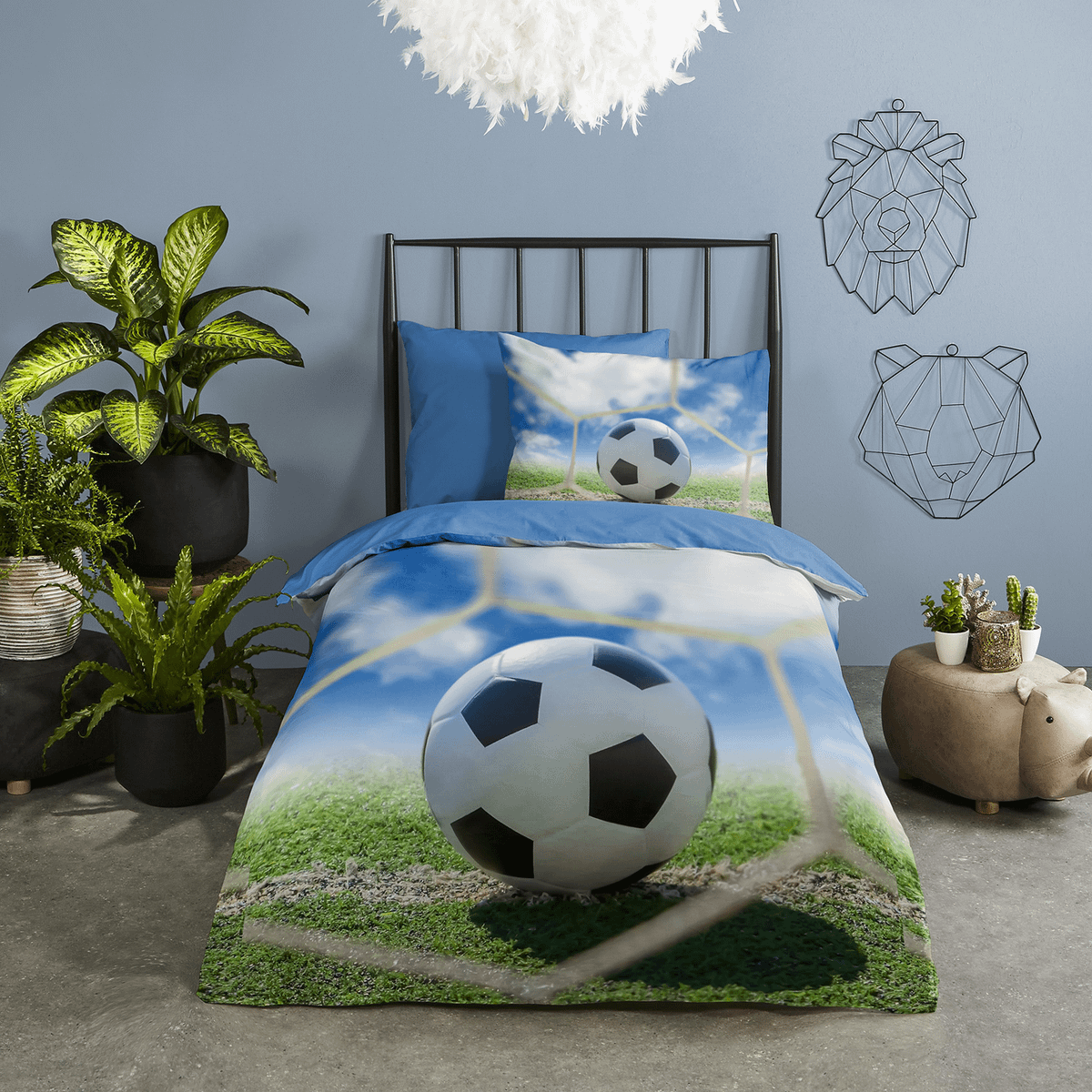 Dekbedovertrek MAURITS 140 Blauw