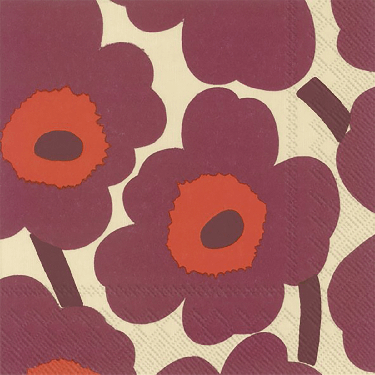 Servet UNIKKO S/20 Bordeaux