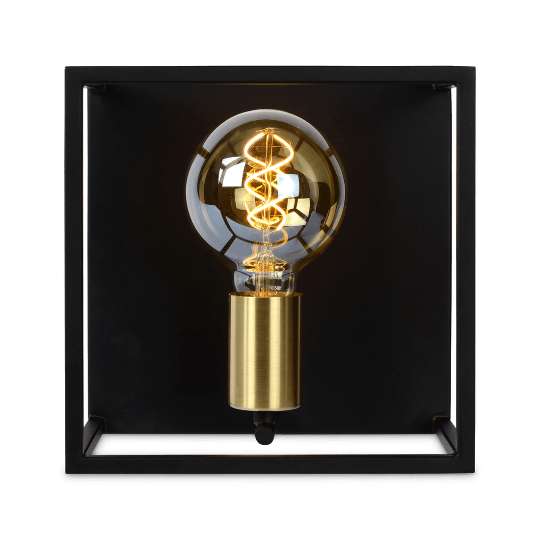 Wandlamp RUBEN 1Del. Zwart/Goud Wandlamp RUBEN 1Del. Zwart/Goud