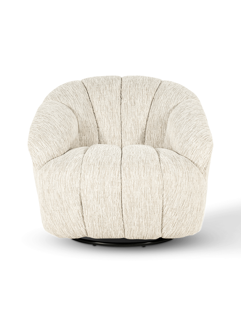 Draaifauteuil Sogno Beige