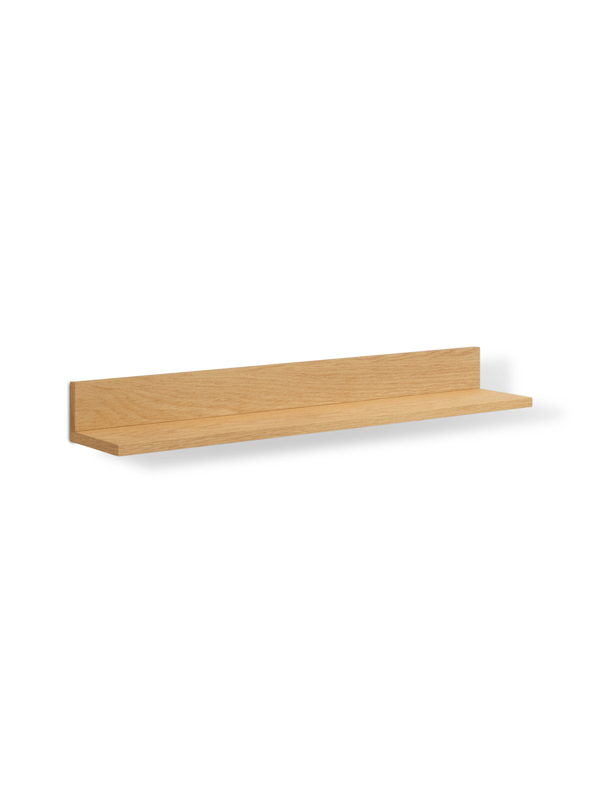 Abilen wandplank in eiken fineer 80 x 15 cm FSC 100%