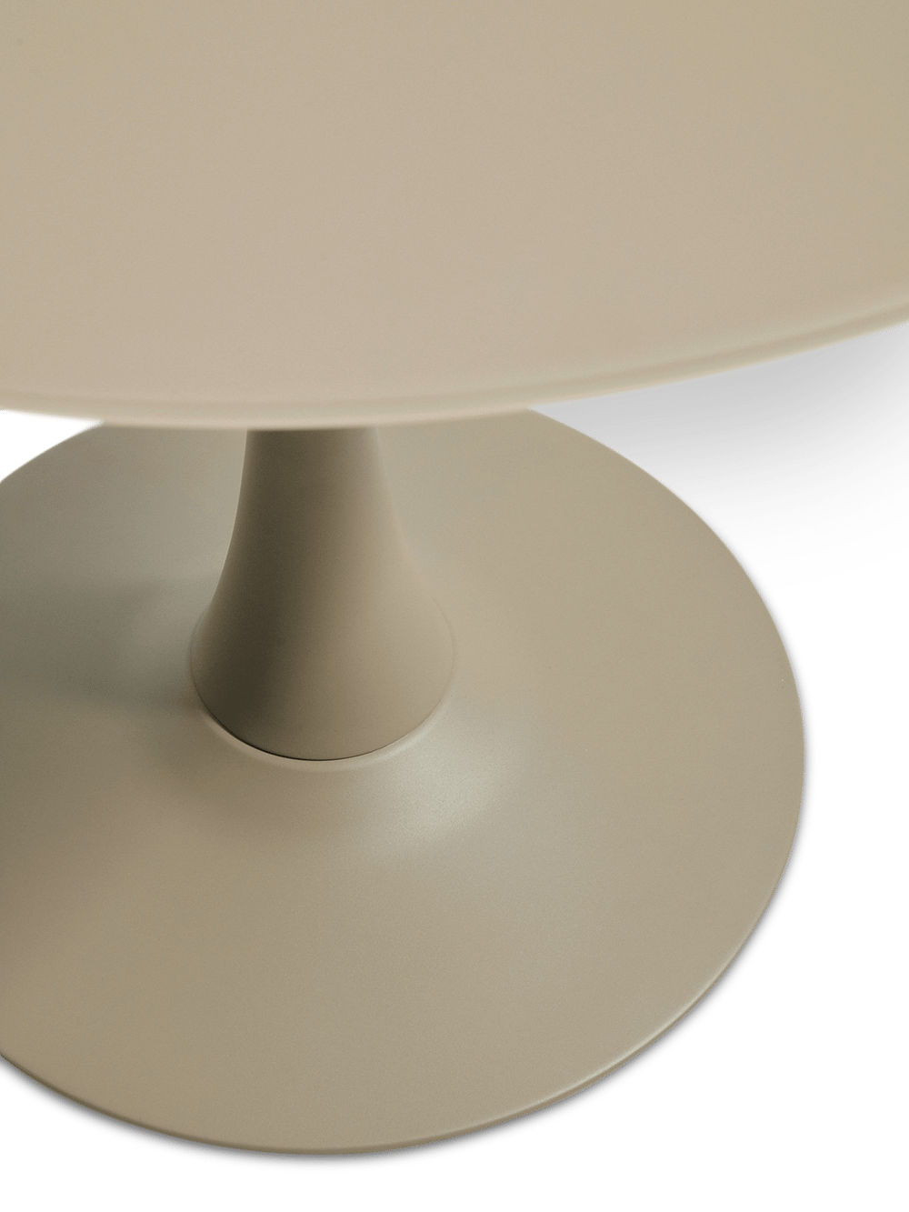 Eettafel Vedira Taupe Ø90 cm