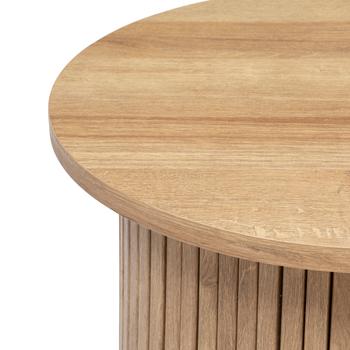 Bijzettafel Ø45 COLVAS Hout Naturel Bijzettafel Ø45 COLVAS Hout Naturel