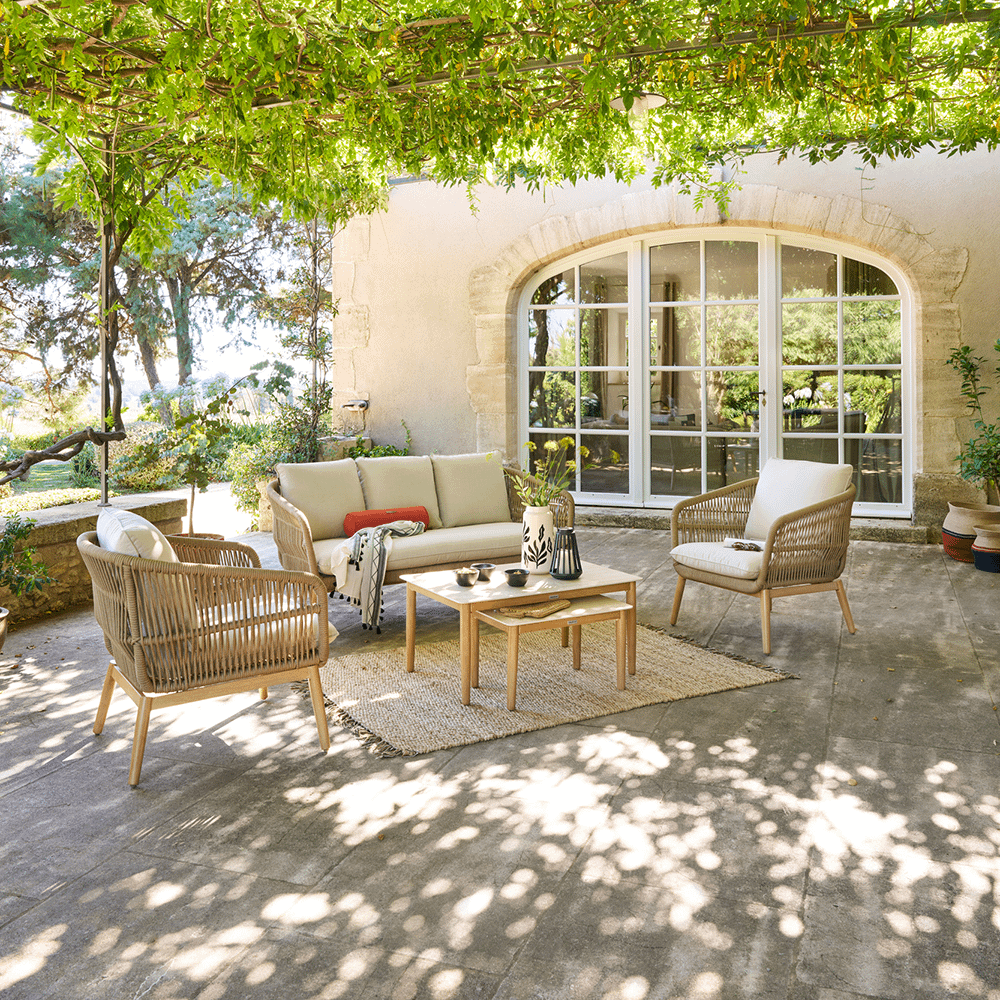 Loungeset AVELLINO Taupe