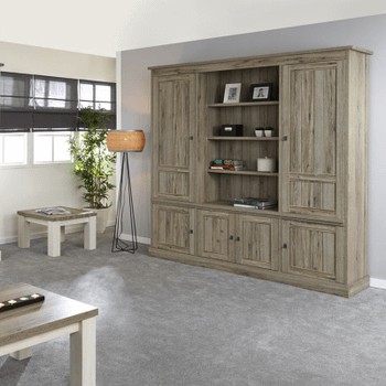 Combikast COTTON Kristal Eik Licht Bruin B215 Combikast COTTON Kristal Eik Licht Bruin B215