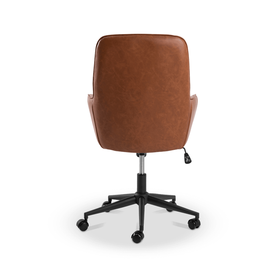 Bureaustoel HANNES PU Retro Brandy Bureaustoel HANNES PU Retro Brandy