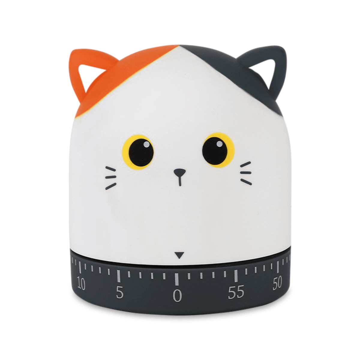 Keukenwekker ORANGE CAT Wit