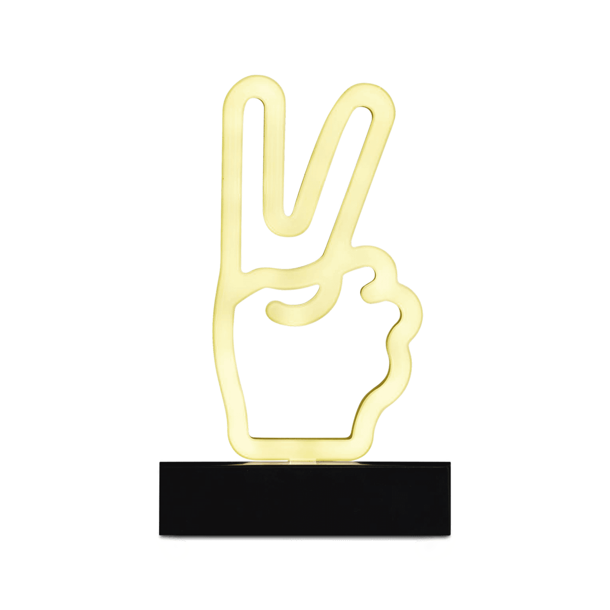 Tafellamp FINGERS Led Geel