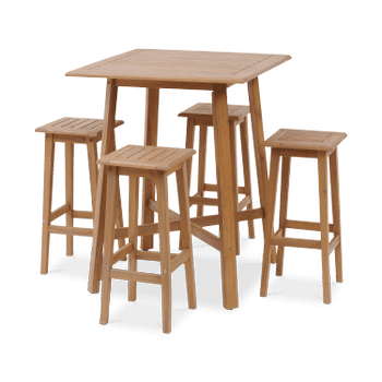 Bartafel PRIMITIVO 80x80 Acacia  Bartafel PRIMITIVO 80x80 Acacia