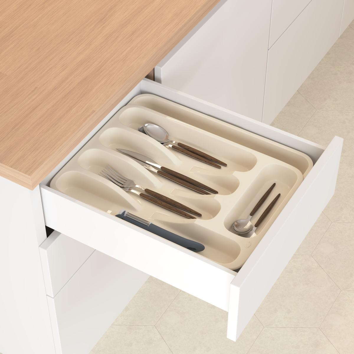 Bestekbakje JAKUB Flex 6Vak Beige