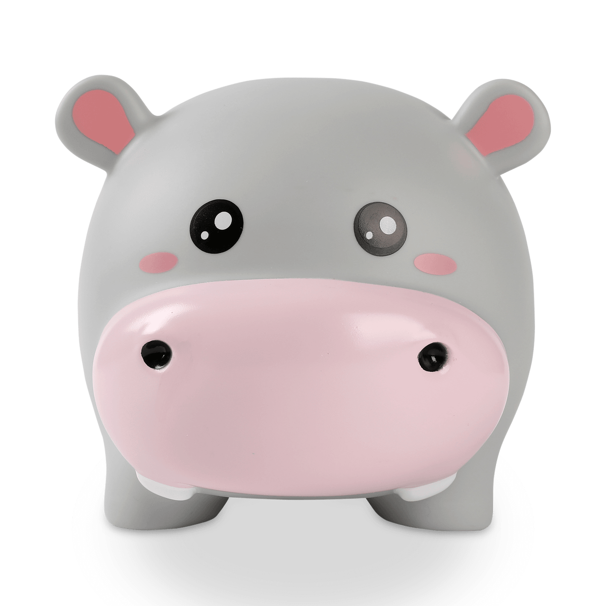 Spaarpot HIPPO Grijs