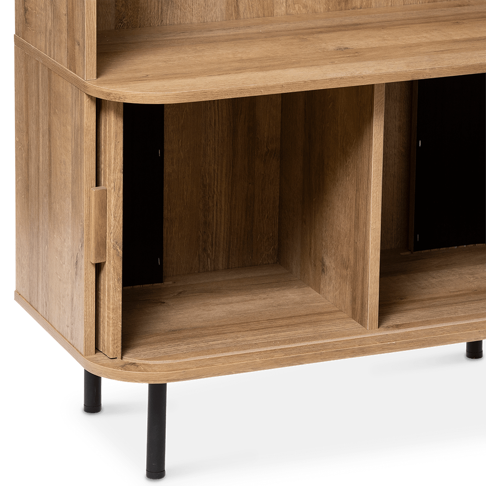 Boekenkast COLVAS Hout Naturel B80 Boekenkast COLVAS Hout Naturel B80