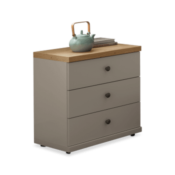 Nachttafel NAVAN Kiezelgrijs/Noors Eiken Decor B50 Nachttafel NAVAN Kiezelgrijs/Noors Eiken Decor B50