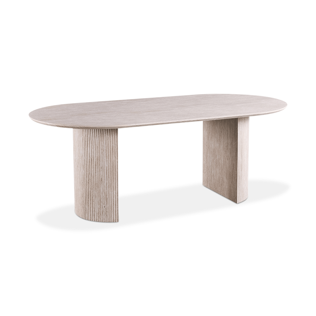 Eettafel PORTO 220x110 Travertijnlook