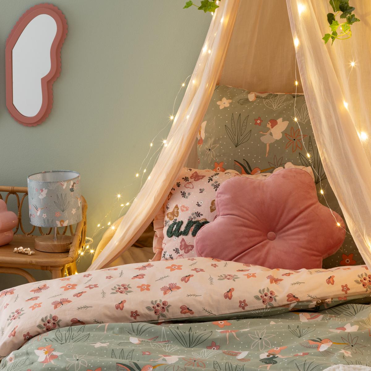 Kussen AMELI Bloem Roze