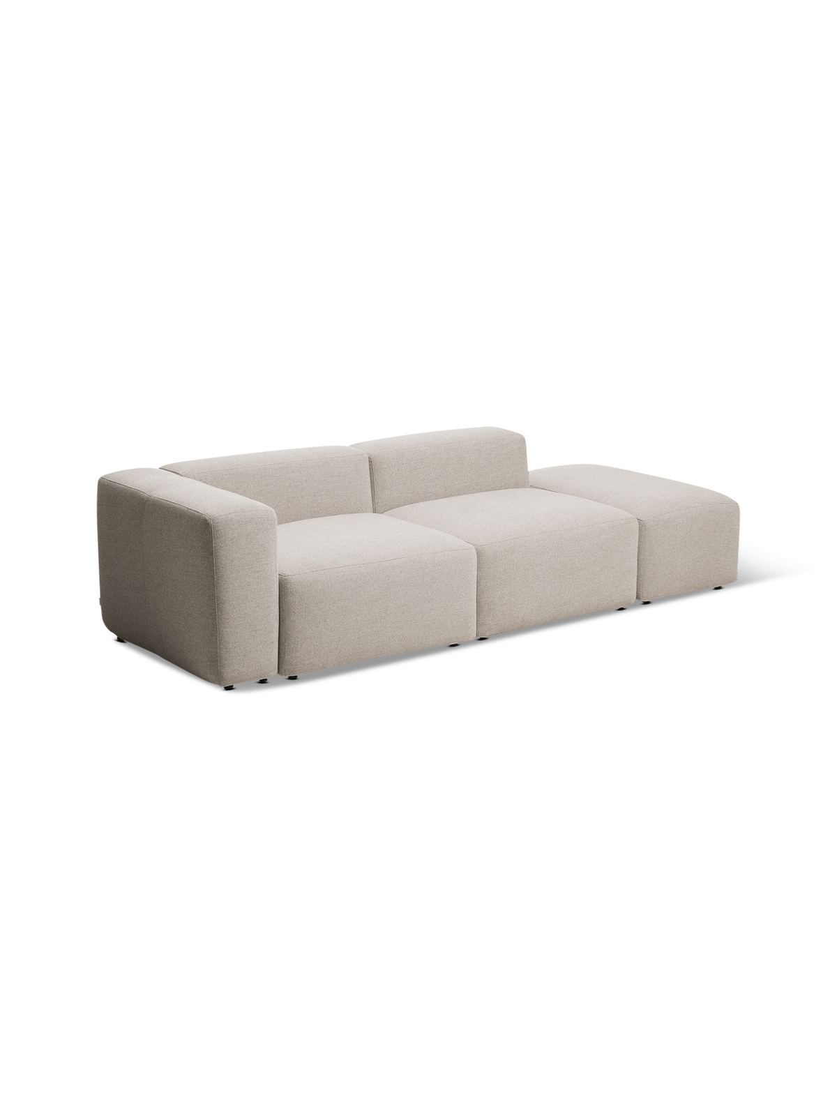 3-zit arm links Blok Beige B270