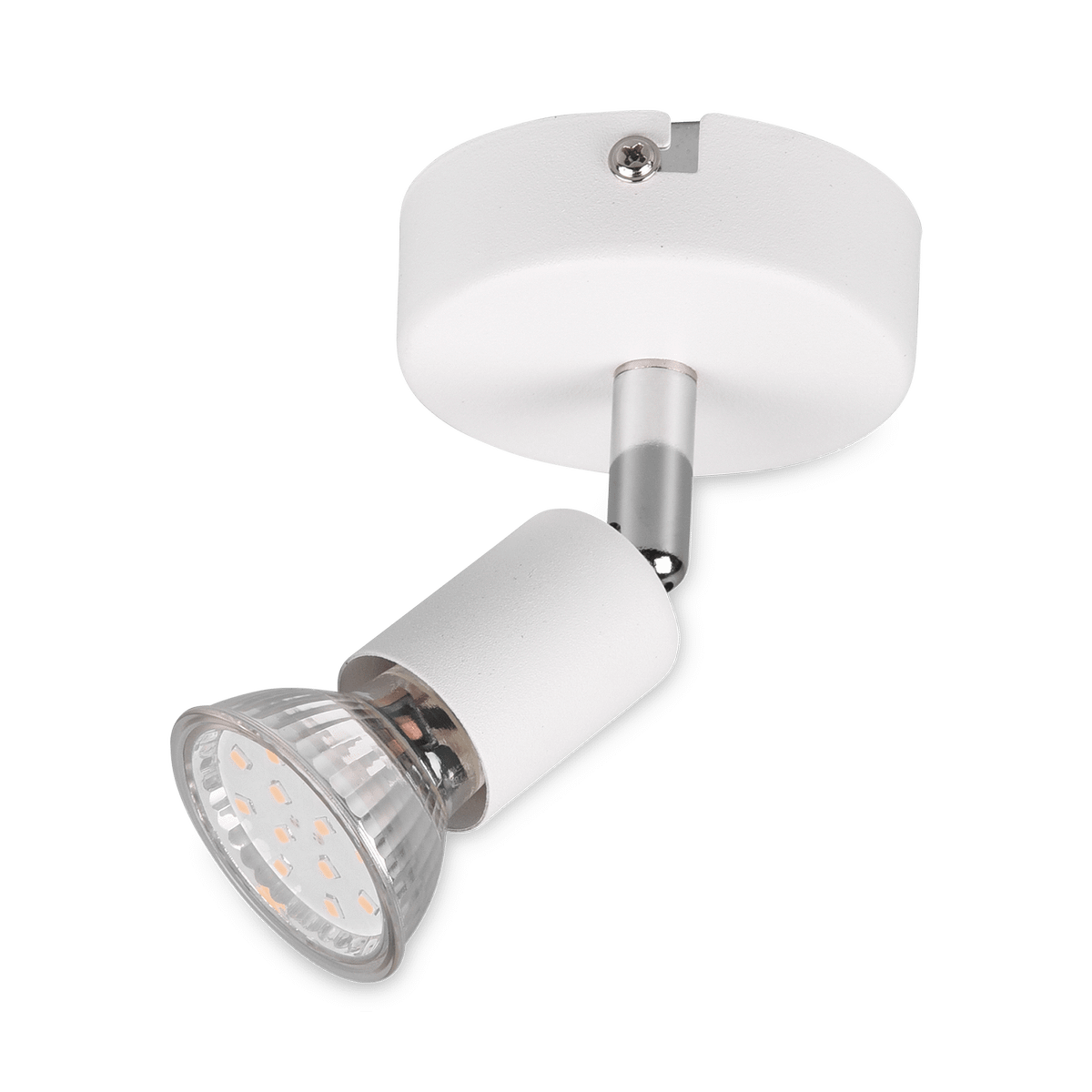 Spot PARIS 1Del. Met. Mat Wit