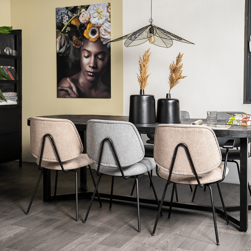 Stoel MEENA Grijs Stoel MEENA Grijs