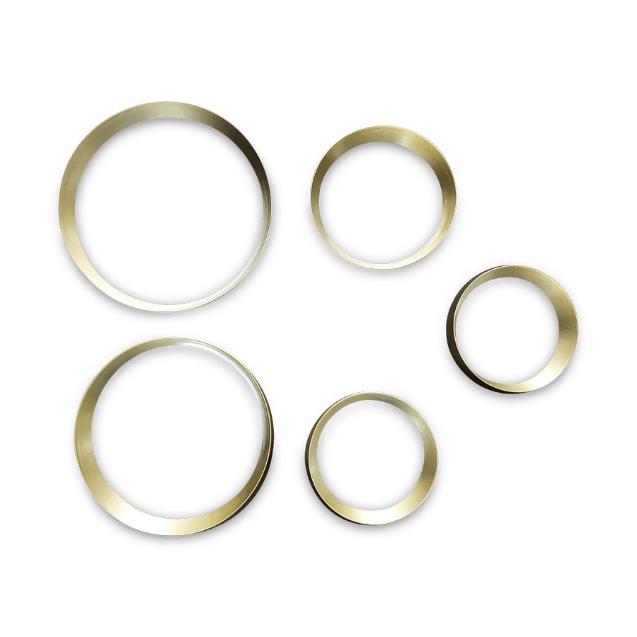 S/5 Spiegel LYA Met. Goud S/5 Spiegel LYA Met. Goud