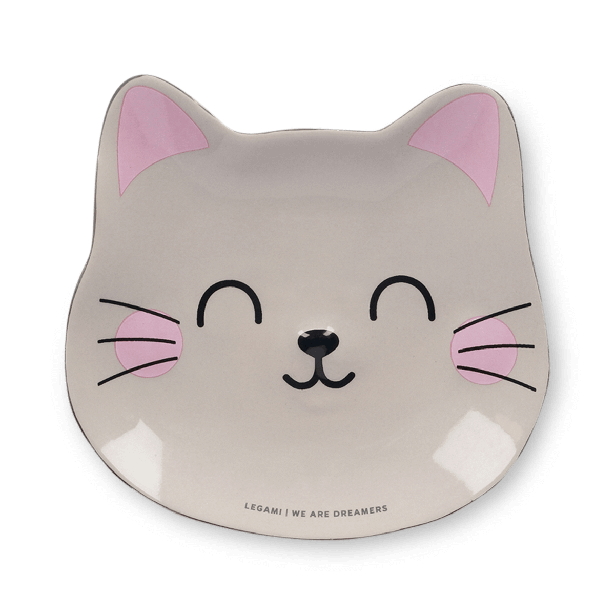 Ceramic Plate KITTY Rings & Things