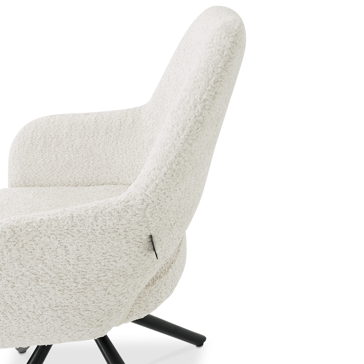 Armstoel AVORIO Cream Bouclé
