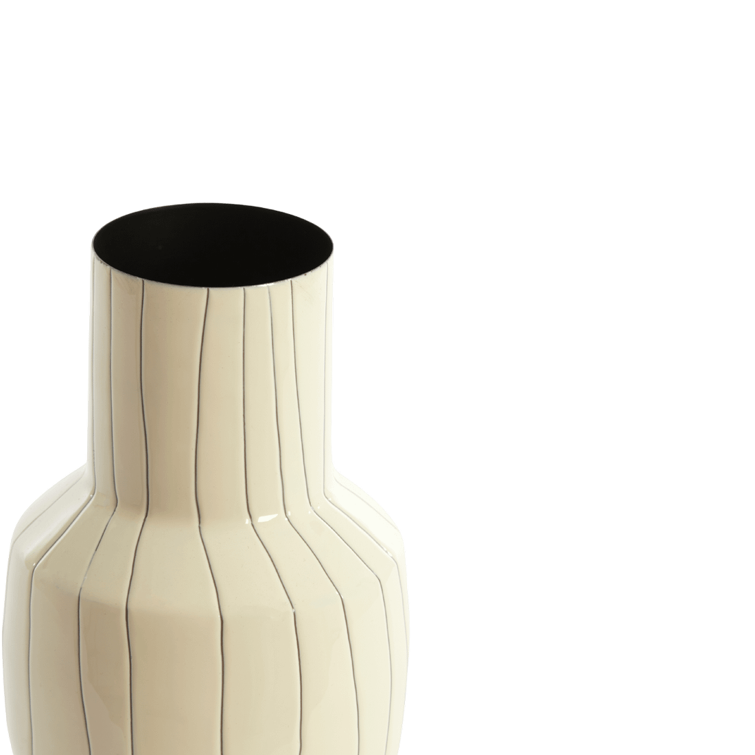Vaas SENUMA L Wit/Zwart Vaas SENUMA L Wit/Zwart