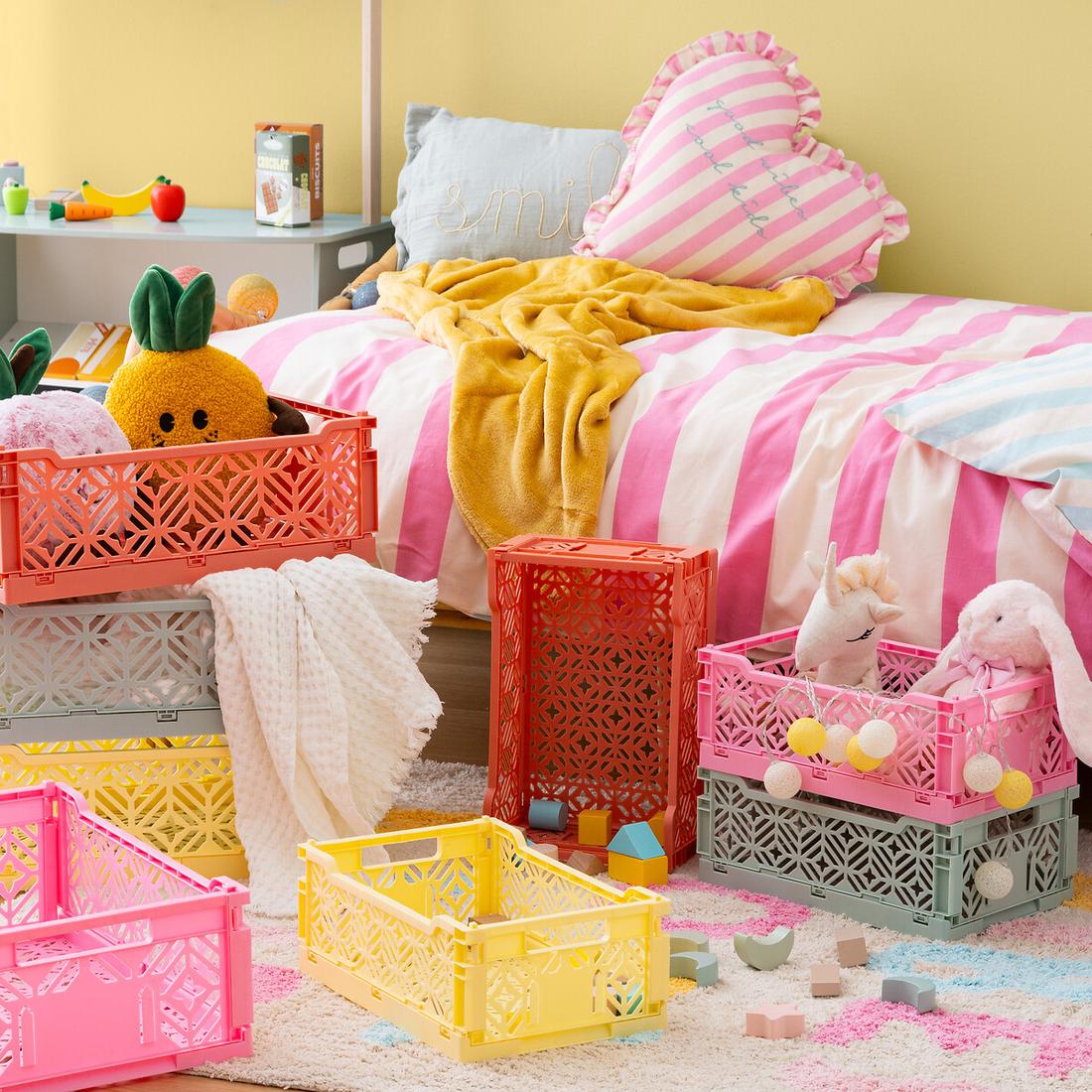 Opbergbox CELLIA L Roze Opbergbox CELLIA L Roze