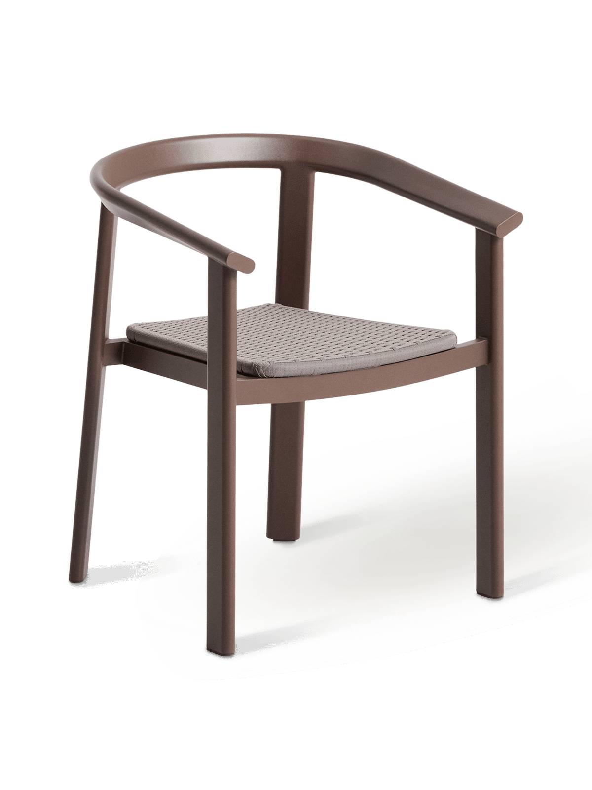 Tuinset Erice Bruin: tafel 230 x 100 cm + 6 stoelen