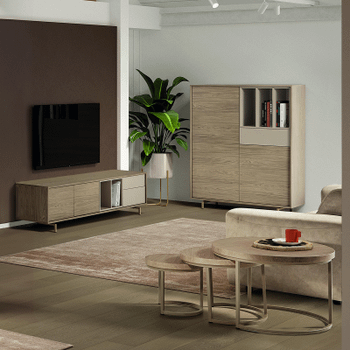 Tv-Meubel PUERTO B160 Misty Oak Tv-Meubel PUERTO B160 Misty Oak