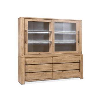 Dressoir met opzetkast SANS Scarlet Oak B230 Dressoir met opzetkast SANS Scarlet Oak B230