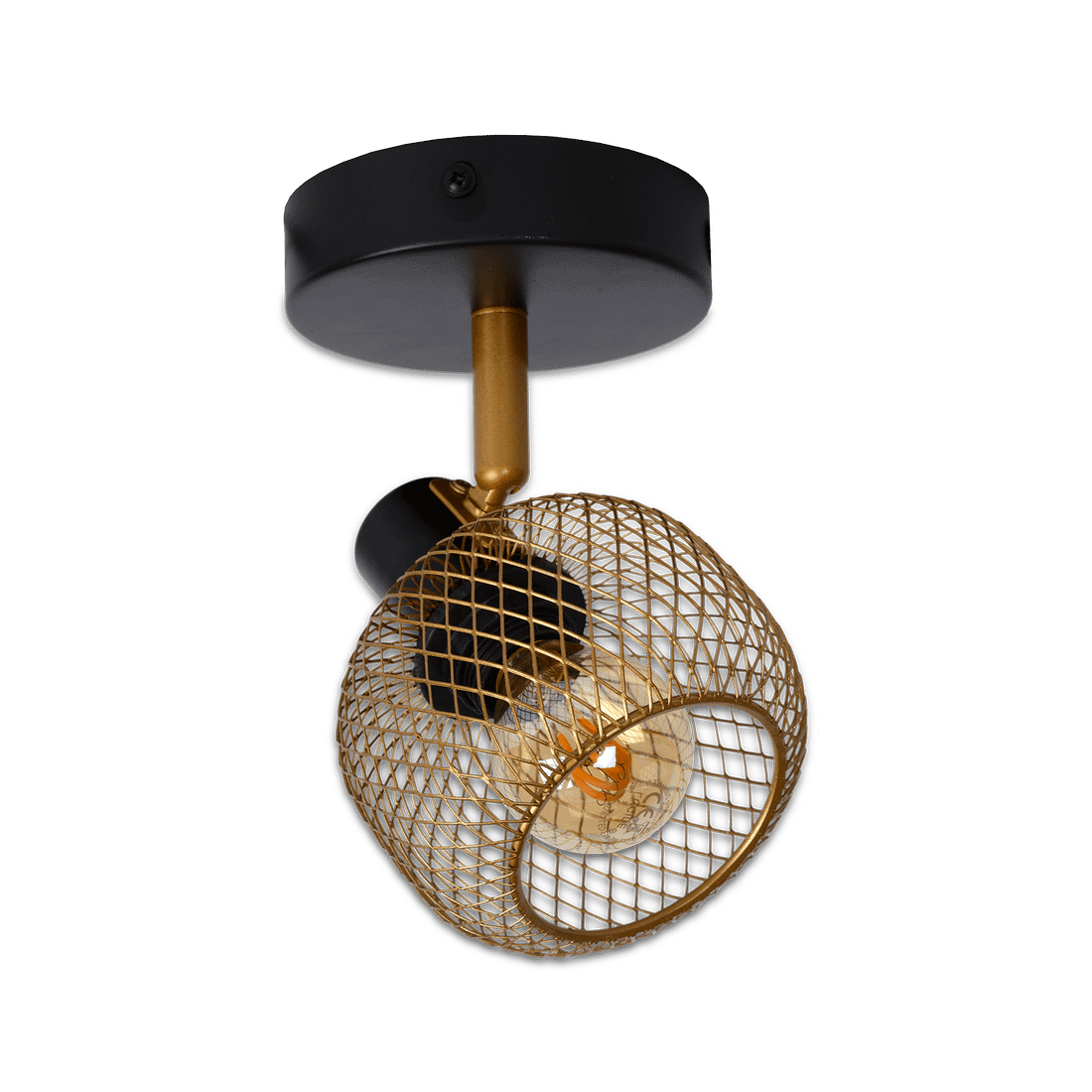 Plafondspot MAREN 1Del. Mat Goud Plafondspot MAREN 1Del. Mat Goud