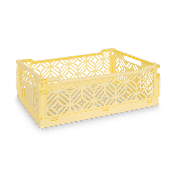 Opbergbox CELLIA XL Geel Opbergbox CELLIA XL Geel