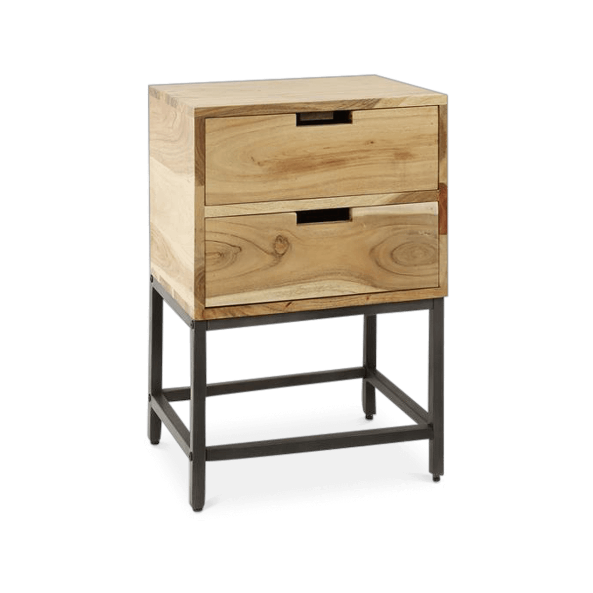 Nachttafel FLORIEN Massief Acacia