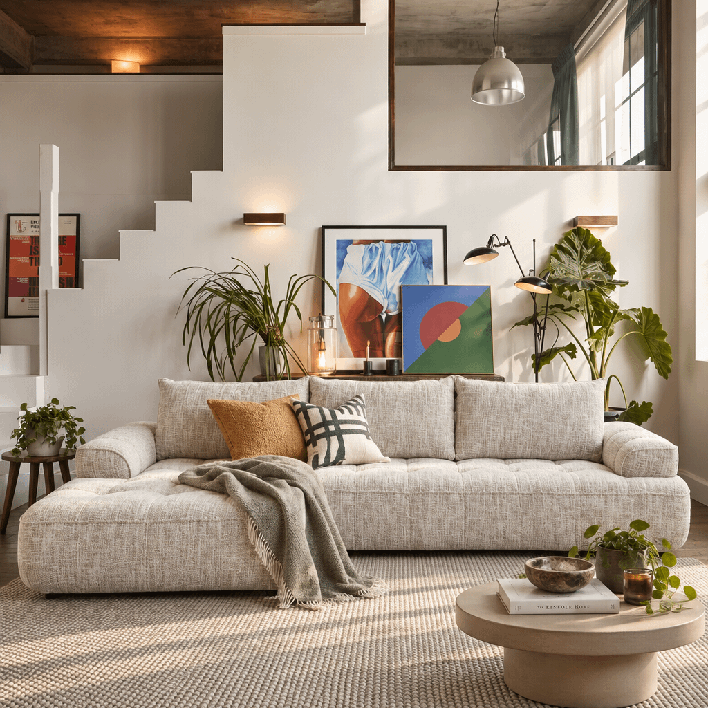 Hoeksalon Diepteverstelling GUMBO Longchair Links B324