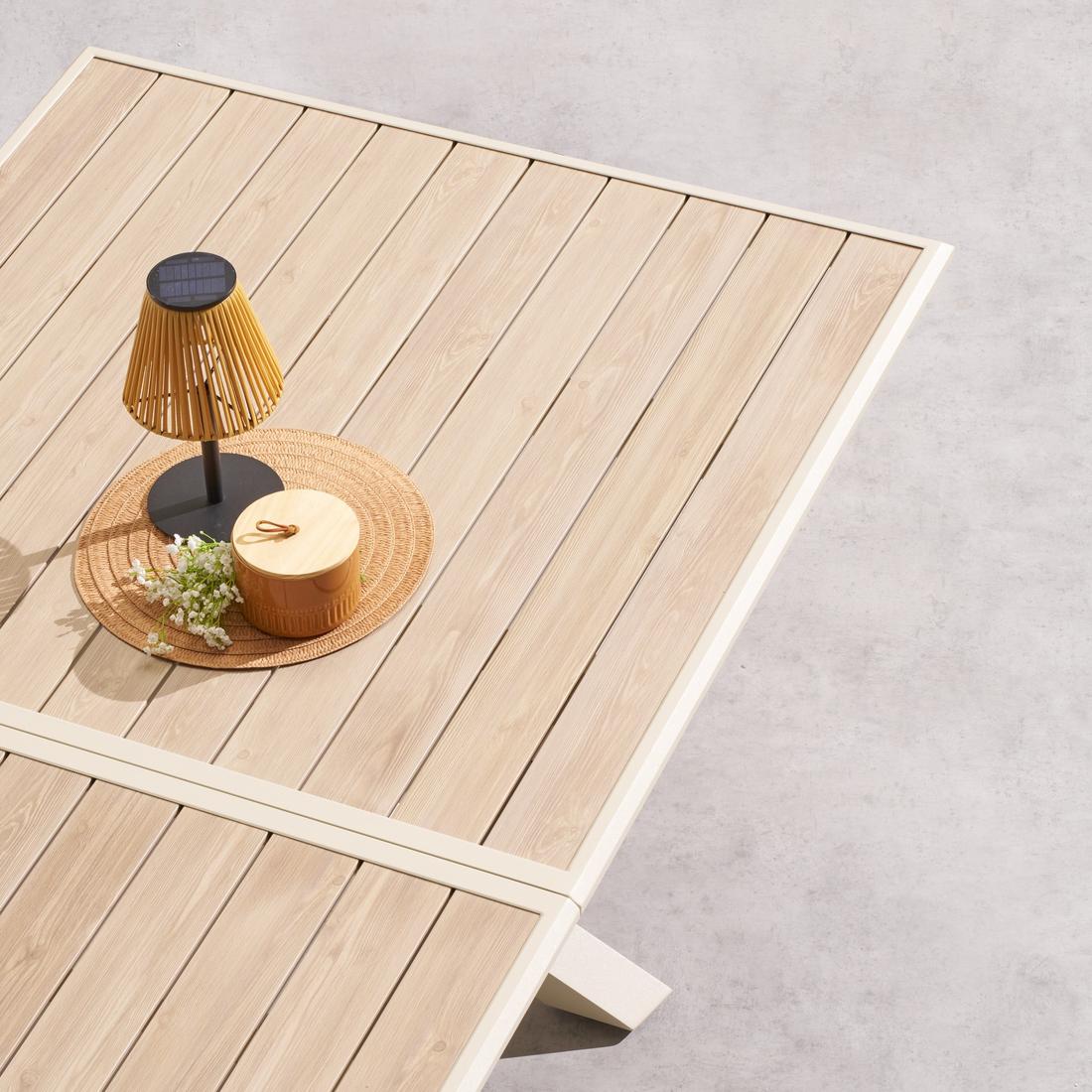 Tuintafel Verlengbaar CORTONA Beige 220/280x113 Tuintafel Verlengbaar CORTONA Beige 220/280x113