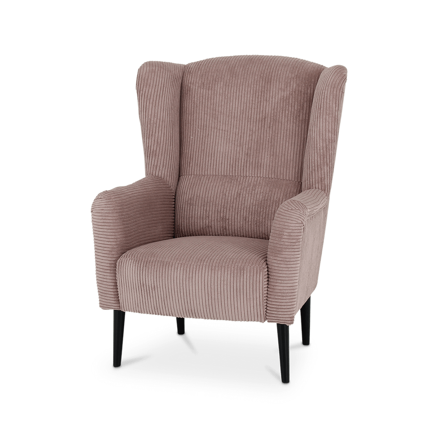 Fauteuil SPAIN met poef Poso Pink Fauteuil SPAIN met poef Poso Pink
