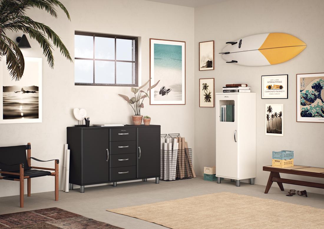 Tenzo Commode MALIBU Shadow Black Tenzo Commode MALIBU Shadow Black